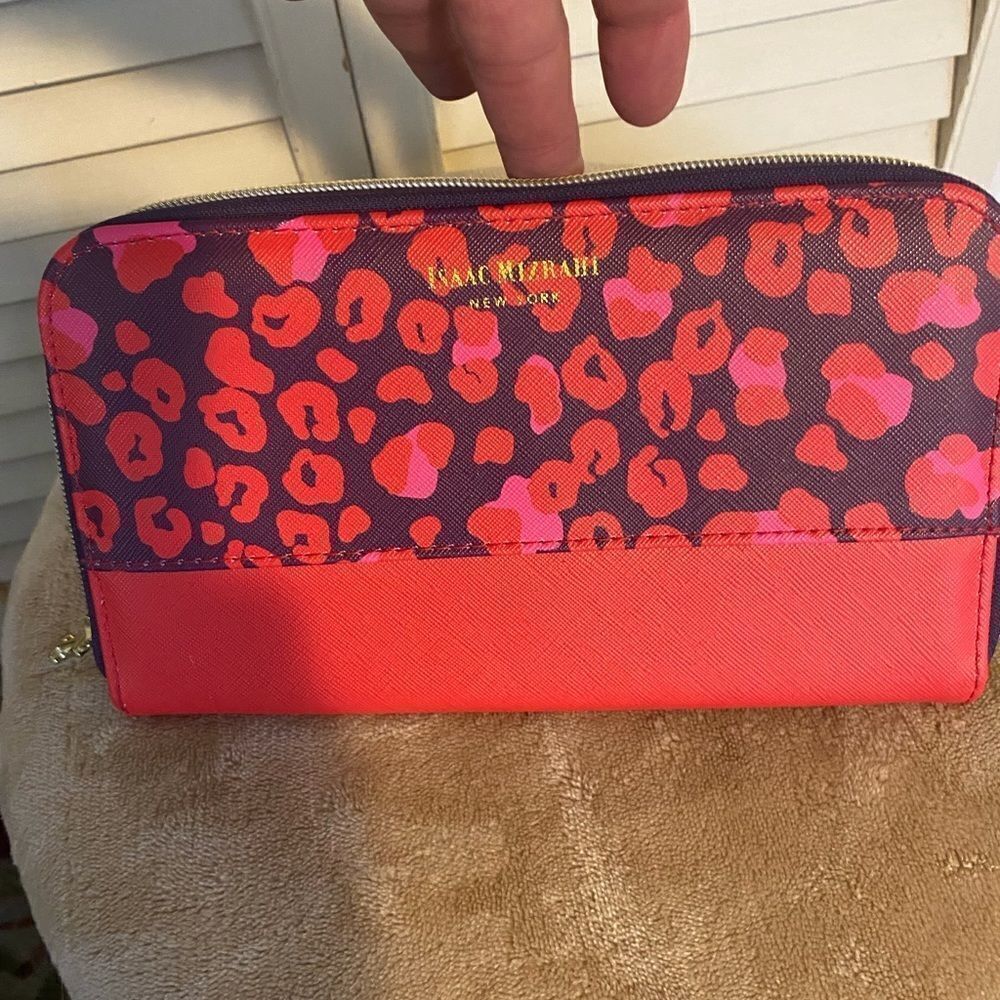 Isaac Mizrahi makeup bag